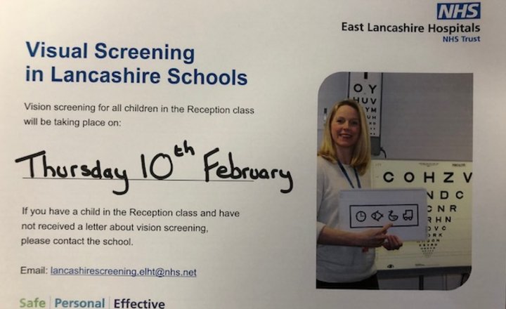 Image of Reception Class Vision Screening