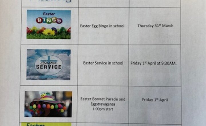 Image of Dates for your Diary - part 2